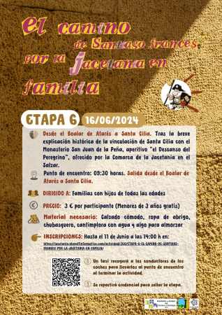 ETAPA 6 EL CAMINO DE SANTIAGO FRANCÉS POR LA JACETANIA EN FAMILIA