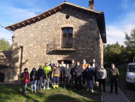 Comienza el Taller de empleo "Rutas y piedras" de la Comarca de...